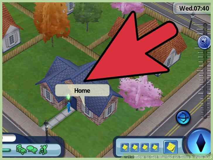 Image intitulée mariez-vous sur Sims 3_ Animaux de compagnie 3DS Étape 18